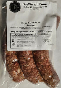 Pork Link Sausage - Aprox .80 - 1lb packages.              *Please reference note below add button!